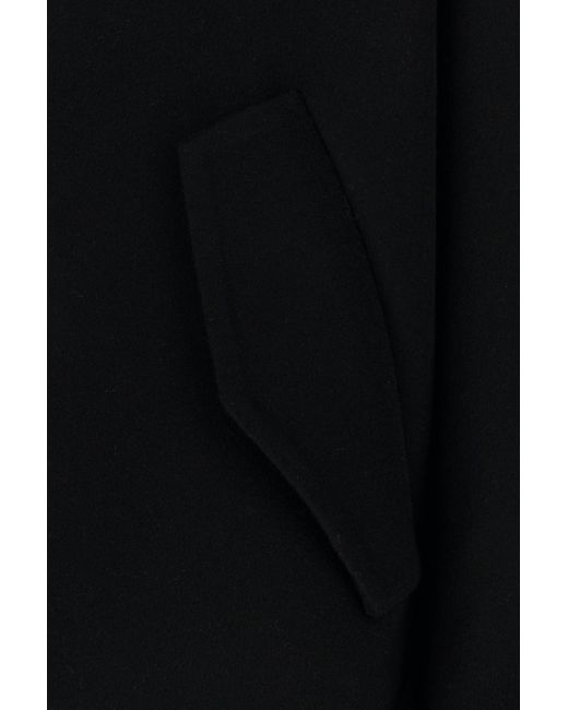 Valentino Garavani Black Wool Blend Oversize Jacket for men