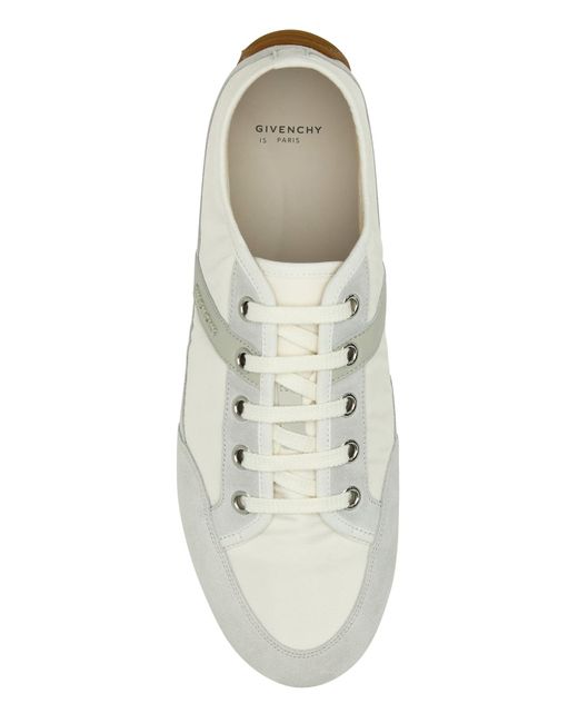 Givenchy Two-tone Suede And Nylon Sneakers in White for Men