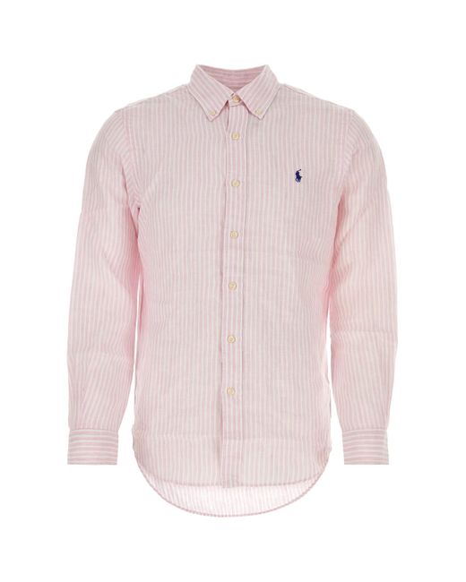 Polo Ralph Lauren Pink Camicia for men