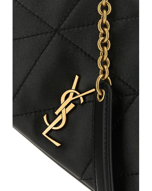 Borsa a spalla Jamie 4.3 mini in nappa nera di Saint Laurent in Black