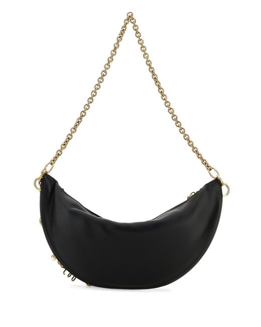 Borsa a spalla Chloè Icons in nappa nera di Chloé in Black