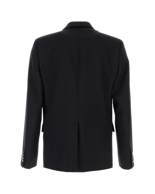 Giacca in lana blu notte di Gucci in Black da Uomo