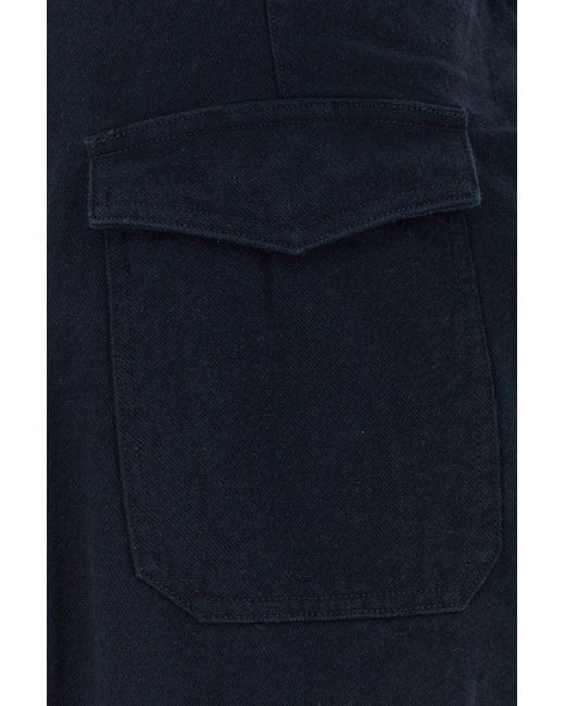 Nanamica Midnight Blue Twill Pant for men