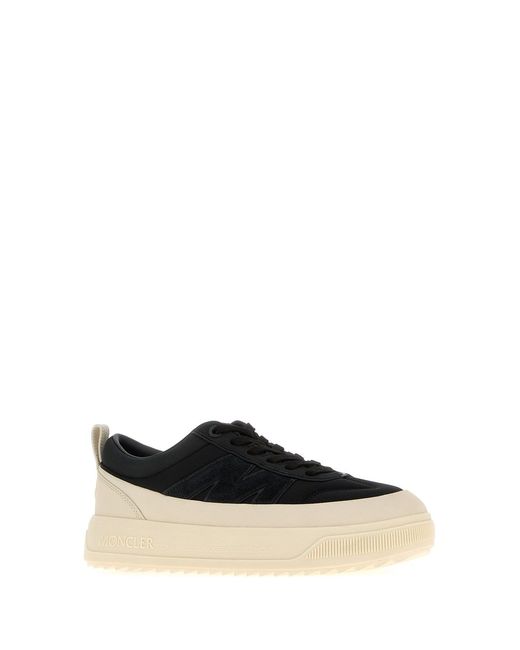 Moncler Black Canvas Altive Sneakers for men