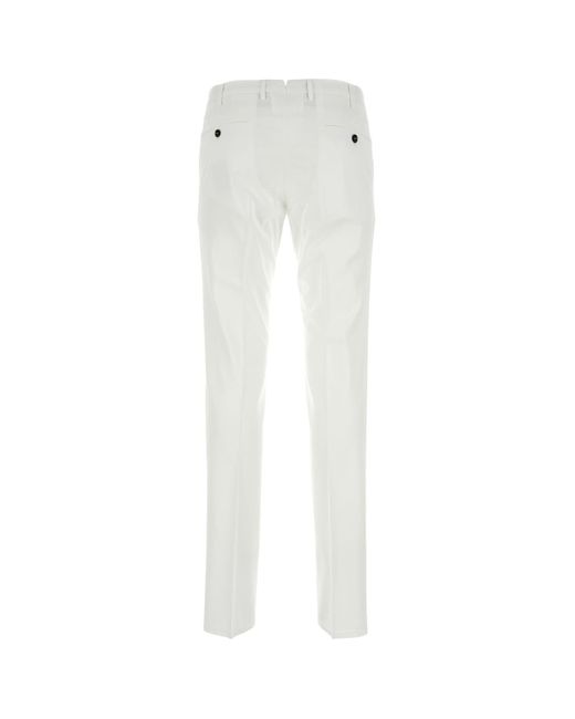 PT Torino White Pantalone for men