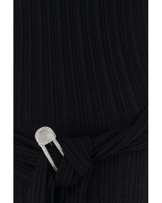 Abito in misto lana nero di GIUSEPPE DI MORABITO in Black