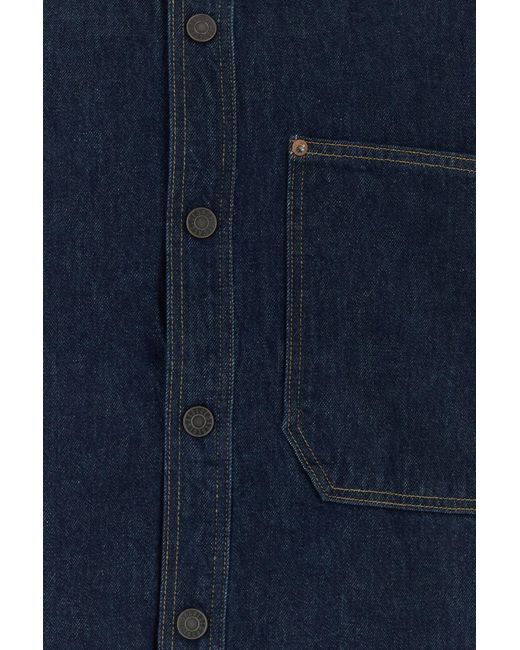 Agolde Blue Denim Corwin Shirt for men