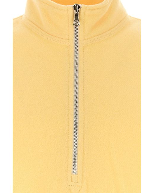 Rier Yellow Wool Vest for men