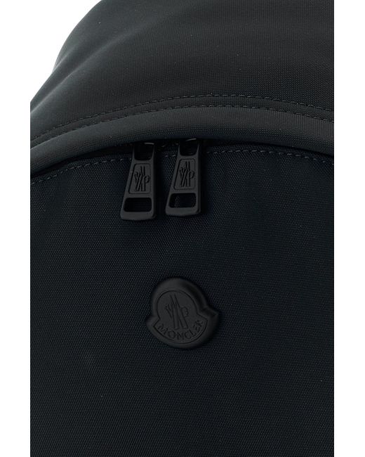 Moncler Black Fabric New Pierrick Backpack for men