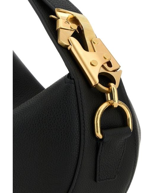 Burberry Black Leather Handbag