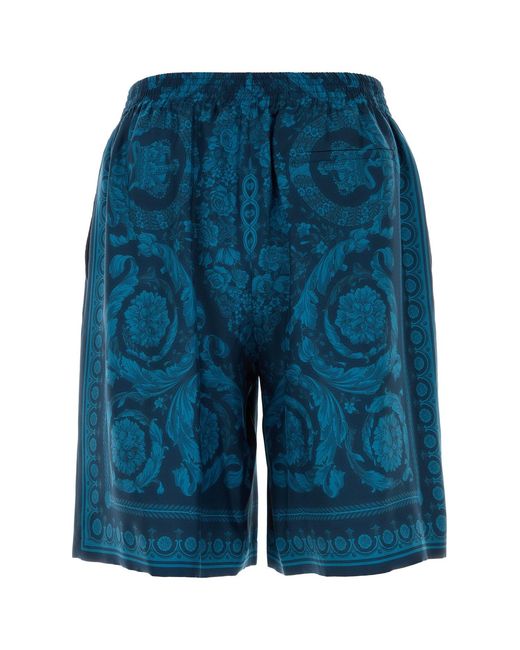 Versace Blue Shorts for men