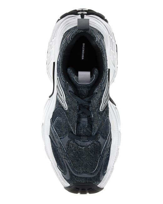 Balenciaga White Denim 6Xl Sneakers for men