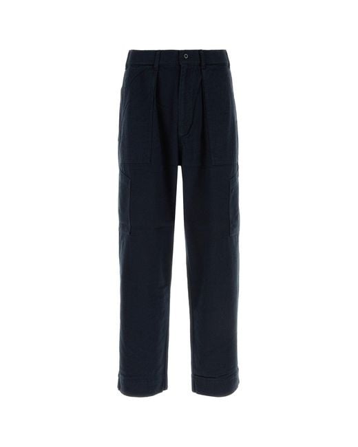 Nanamica Midnight Blue Twill Pant for men