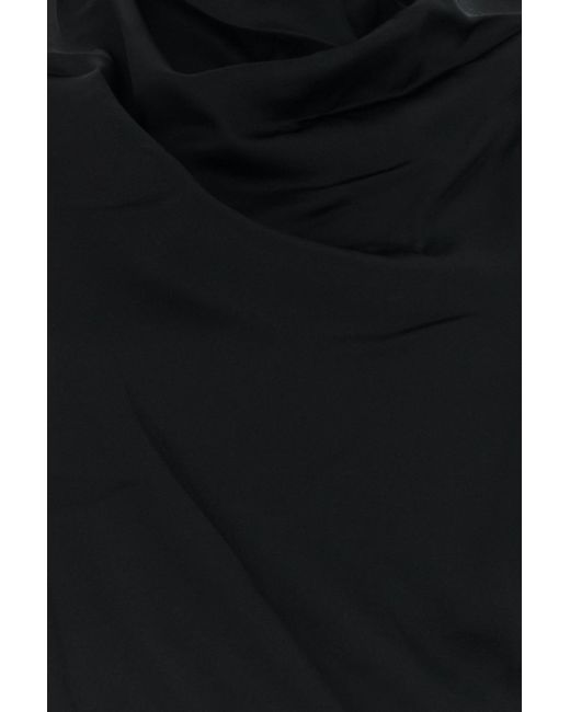 Magda Butrym Black Satin Top