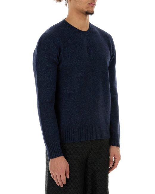 McQueen Blue Sweaters for men