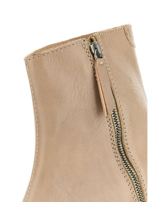 Our Legacy Natural Leather Engine Ankle Boots for men