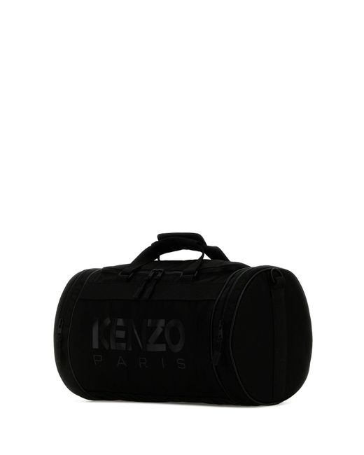 Borsa da viaggio in poliestere nero di KENZO in Black da Uomo