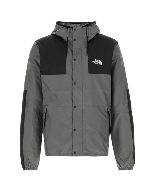 The North Face Gray Dark Grey Polyester Jacket for men