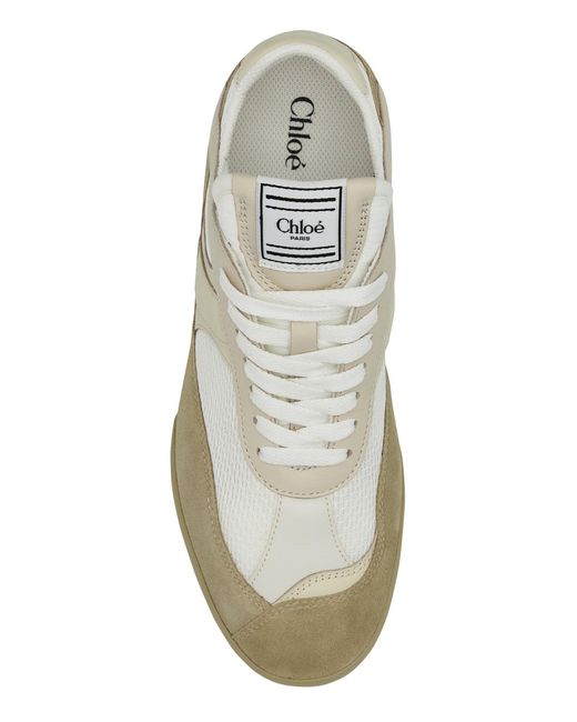 Chloé White Chloã Kick Sneakers