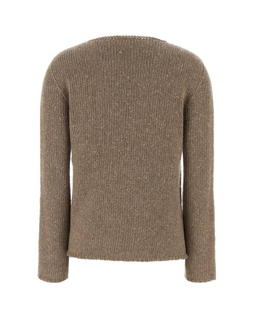 The Row Brown Cappuccino Cashmere Nitha Sweater