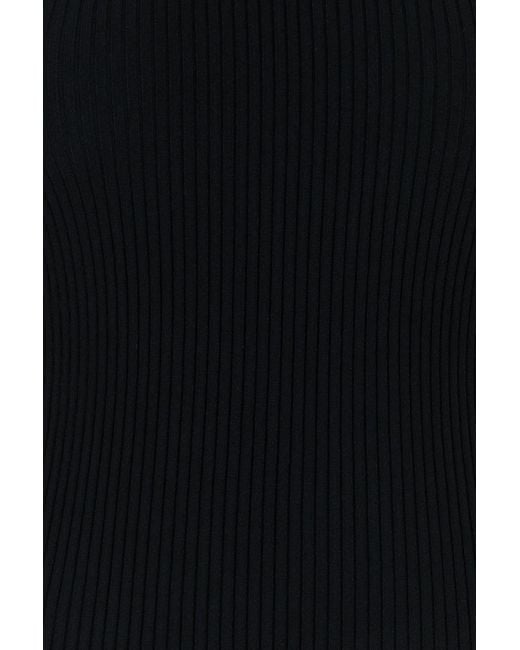 Top in misto viscosa stretch nera di Balenciaga in Black