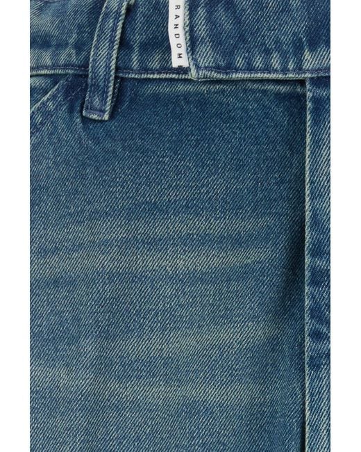 Random Identities Blue Denim Jeans for men