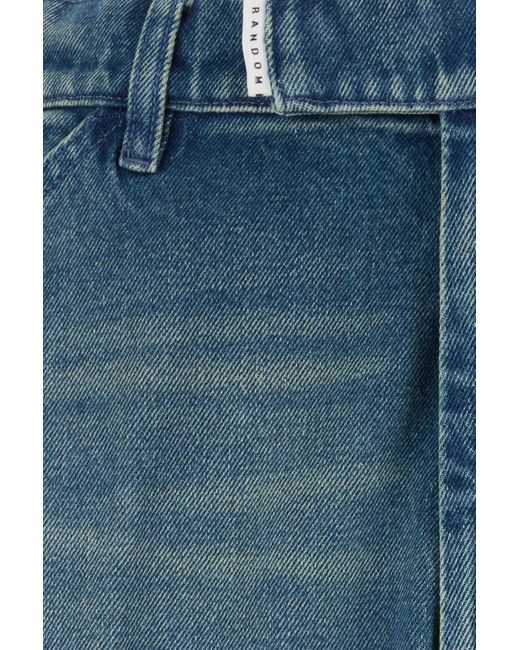 Random Identities Blue Denim Jeans for men