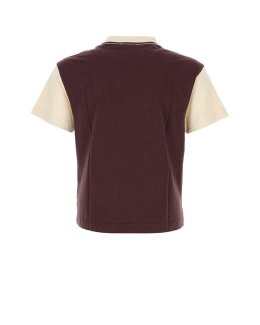 1989 STUDIO Red Purple Cotton Sonny Boy T-shirt for men