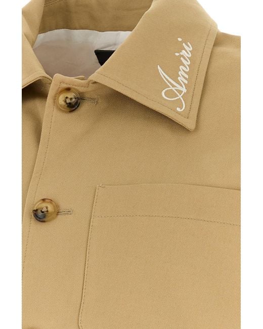 Amiri Natural Cotton Jacket for men