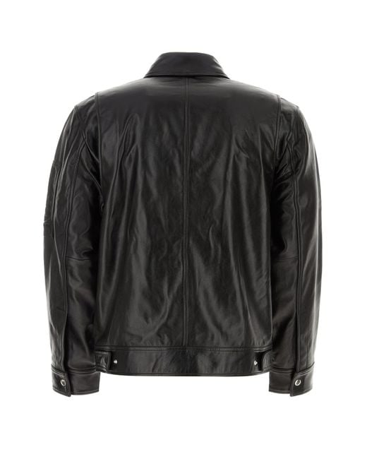 Helmut Lang Black Leather Jackets for men