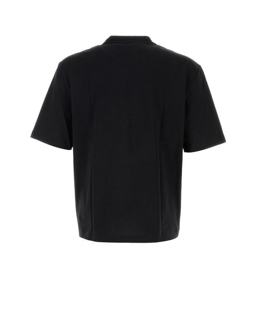 1989 STUDIO Black Cotton T-shirt for men