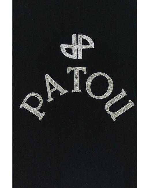 Patou Black Oversize Jp Tshirt