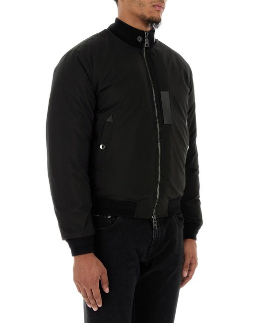 Dolce & Gabbana Black Dolce & Gabbana Coats for men