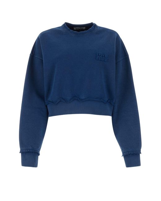 FELPE di Miu Miu in Blue