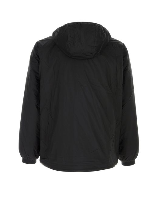 Goldwin Black Nylon Pertex Padded Jacket for men