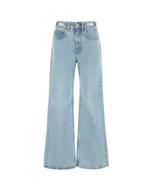 Rabanne Blue Denim Jeans