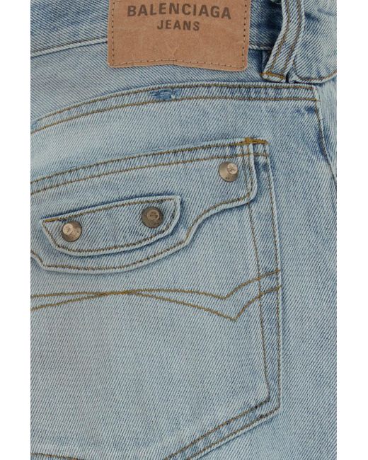 Jeans in denim di Balenciaga in Blue