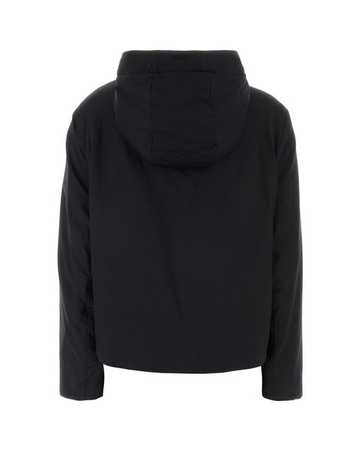 Herno Black Nylon Jacket