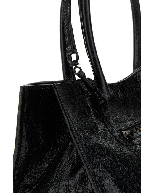 Balenciaga Black Leather Small Le City Handbag