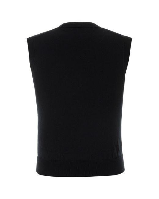 Alexander Wang Black Knit Vest