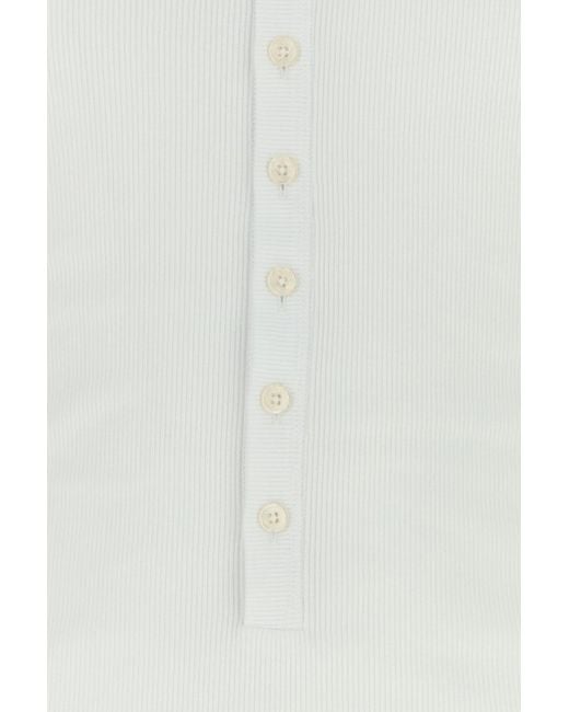 Dolce & Gabbana White Dolce & Gabbana Stretch Cotton T-Shirt for men