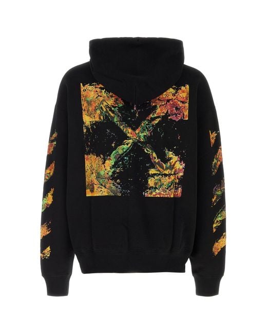 Off-White c/o Virgil Abloh Black Cotton Sweatshirt for men