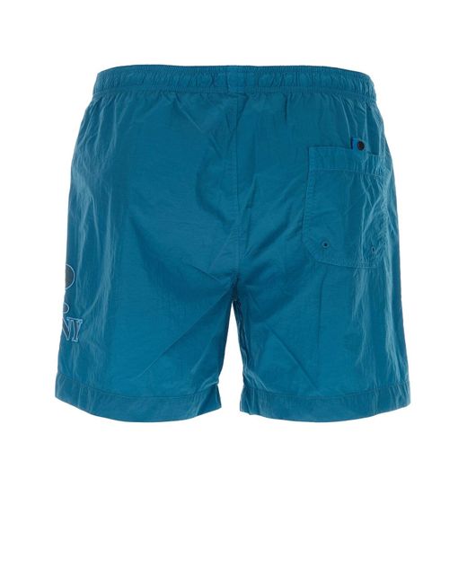 C P Company Blue Swimsuits for men