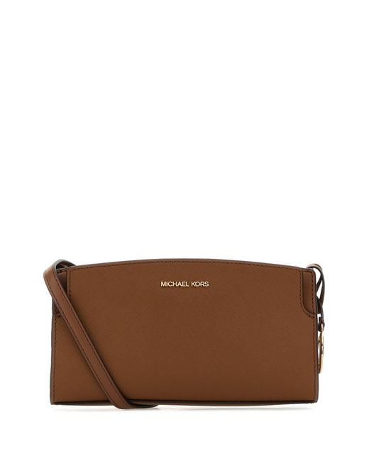 MICHAEL Michael Kors Brown Sm Ew Xbody