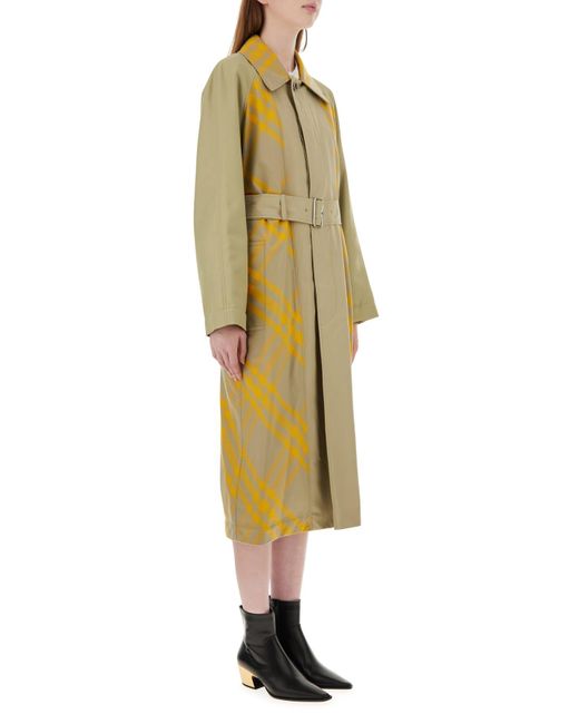 Burberry Yellow Cappotto