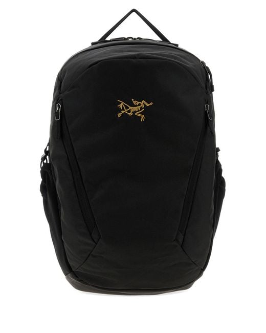 Arc'teryx Black Canvas Mantis 26 Backpack for men