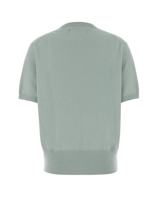 Extreme Cashmere Green Pastel Light Blue Stretch Cashmere Blend N°490 Sweater
