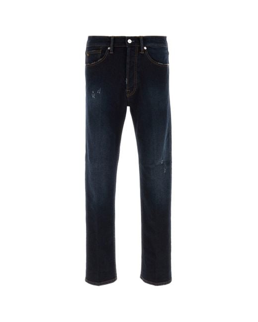 Nine:inthe:morning Men's Dark Blue Denim Nathan Jeans