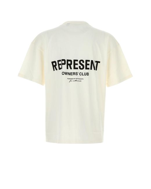 OWNERS CLUB T di Represent in White da Uomo