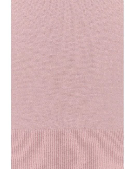 Jil Sander Pink Cn Slv Jumper